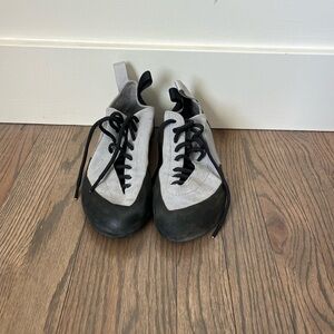 Black Diamond rock climbing shoes